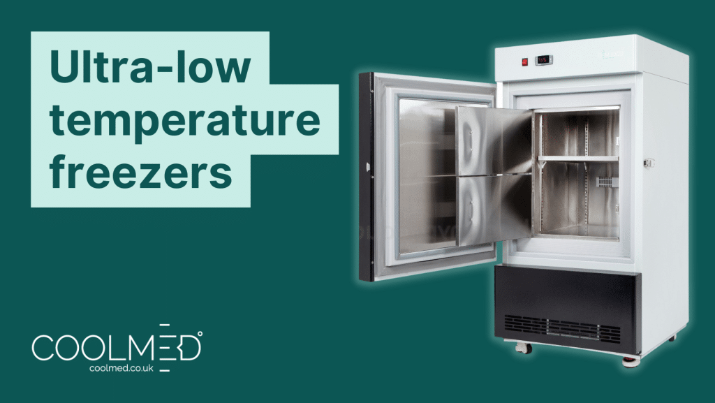 Ultra low temperature freezer graphic by CoolMed